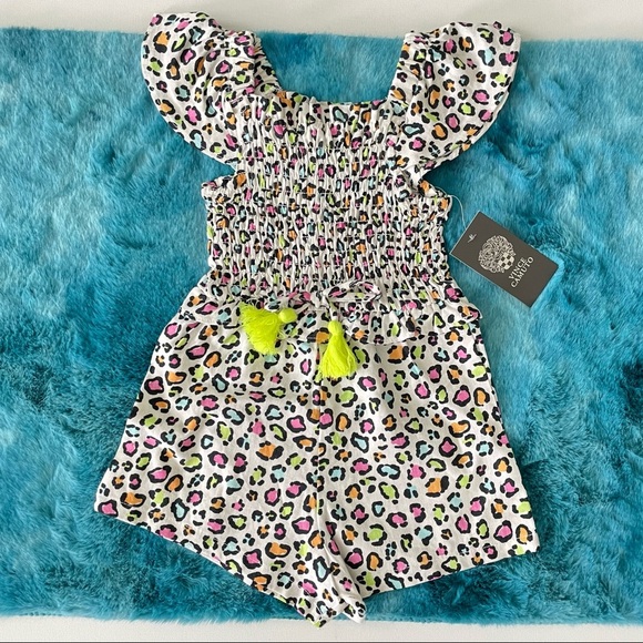 Vince Camuto Toddler Girl Romper Size 3T - Picture 1 of 7